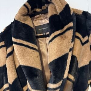 Banana Republic Faux fur coat